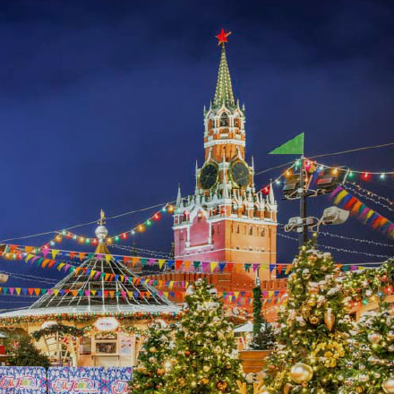 Christmas at Moscow